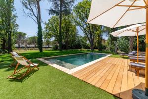 Villas Villa entre Arles et les Alpilles avec piscine : photos des chambres