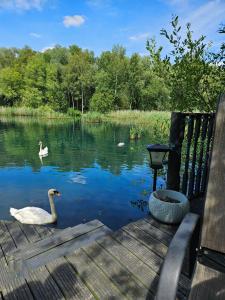 Luxury Lakeside Caravan with hottub and private fishing peg, Tattershall Lakes