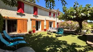 Maisons de vacances l'Eden de Chris - Maison climatisee au milieu des vignes : photos des chambres