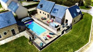 Villas Deux gites a la campagne 14 pers piscine jacuzzi : photos des chambres