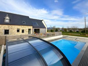 Villas Deux gites a la campagne 14 pers piscine jacuzzi : photos des chambres