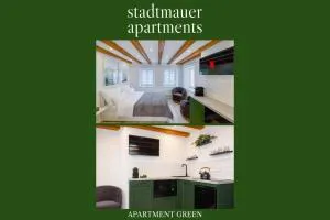 stadtmauer apartments - Neue helle Studio Wohnung direkt an der historischen Stadtmauer - Forheim