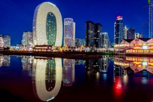 Sea Dreams - Enchanting Views of the Singing Fountains and Sunset