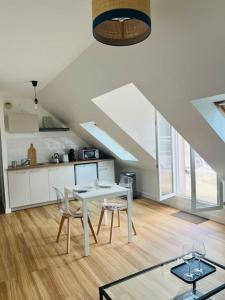 Appartements Charmant T2 Landivisiau : photos des chambres