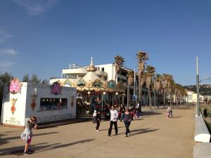 Studio cabine climatisé avec terrasse, parking privé, à 500m de la plage - FR-1-338-35