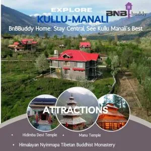 BnBBuddy Himalayan 3BR Farmstay wid Lawn Near Manali - Raogi