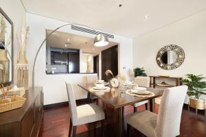 Beachfront Residences with Full Sea and Burj AlArab Views in Luxury Resort