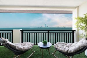 Beachfront Residences with Full Sea and Burj AlArab Views in Luxury Resort