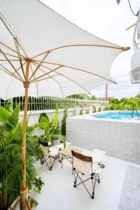 Private Pool Villa Resort style, Heart in bkk ,metro,cabaret show,RCA, jodd fair,chatuchak - Bang Su