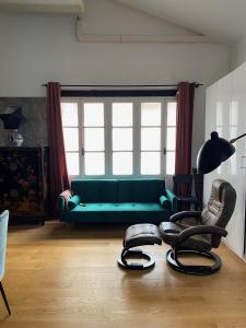 loft charmant dans quartier branché
