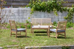 Appartements Loft avec jardin 5min de la torche : photos des chambres