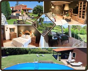 Chalet Rural Toñita 400 m playa piscina barbacoa chimenea