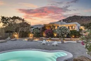 Bougainvillea Comfort Villa Mykonos - Merchia Beach