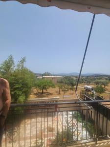 House by the mountain with Art museum