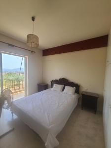 House by the mountain with Art museum