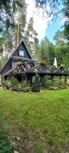 Domek letniskowy nad jeziorem, Mazury - Czarny Piec