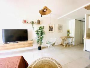 Appartements Studio Terrasse & Parking gratuit en residence : photos des chambres