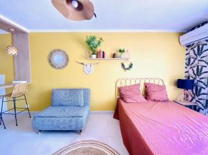 Appartements Studio Terrasse & Parking gratuit en residence : photos des chambres