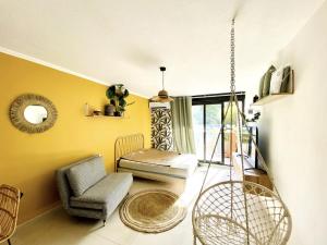 Appartements Studio Terrasse & Parking gratuit en residence : photos des chambres