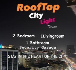 Rooftop City Light Tirana