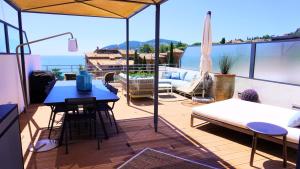 Villa avec Rooftop, Jacuzzi & vue mer by Palmazur