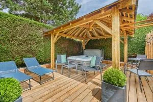 Domaine du Gros Chêne - terrasses avec jacuzzis privatifs - Fourneville