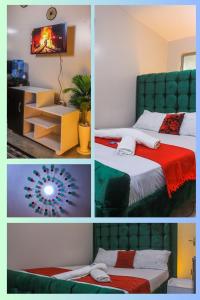 DefiniteHomes2 - Fully furnished studio apartment with a rooftop restaurant near JKIA Airport, SGR Terminus, Downtown Nairobi