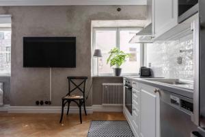 Cozy studio for 4 people at Stora torget