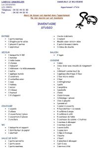 Résidence Le Belvedere - Mini studio 2 personnes MAE-7014