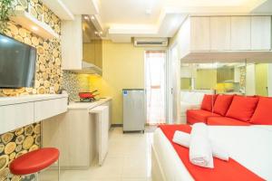 Twin bed Studio Bassura City Netflix & chill