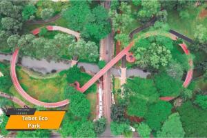 Twin bed Studio Bassura City Netflix & chill