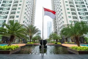 2BR at central city view Thamrin residence Netflix