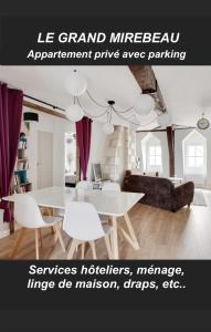 Appartements Le Grand Mirebeau - Parking prive : photos des chambres