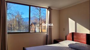 Depto 2D2B con piscina y naturaleza en Pucón