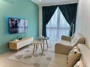 Jk DeLOFTS 05 6Pax 100Mbps 2BedR 2BathR 1Carpark - Kampong Tabuan