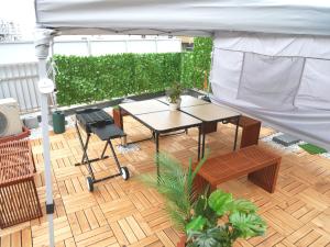 大阪西九条stay2 屋上BBQ可