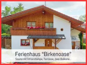 Ferienhaus BirkenOASE - Sauna- Terrasse-drei Schlafzimmer - 贝内迪克特博依恩