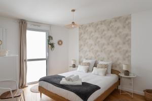 Appartements Namaste - Bel appt pour 5 avec terrasse parking : photos des chambres