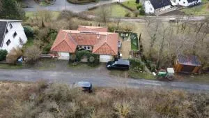 Mediterranes Gelbes Haus Pool Sauna - Dittwar