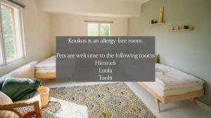 Double or Twin Room with Shared Bathroom room in Olo Centre by Kolovesi Nature Park