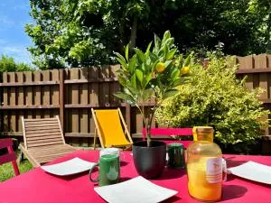 Le Cocon Salé - 5 min à pieds des plages - jardin - 吉代勒