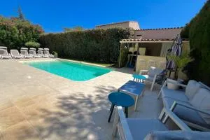Antibes - Villa 8 Personnes - Piscine - Parking - Plaine de la Brague