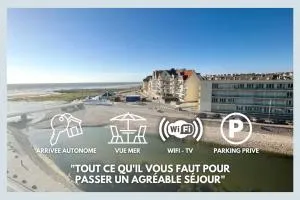 Bellevue - Appartement 60 m2 - 3 ch - vue mer - rénové à Wimereux Plage ! - Wissant