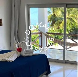 KITNET terreo 99 Passos Do Mar - 蓬塔杜曼格海滩