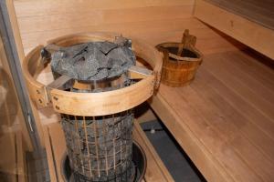 Apartment in Konepaja with private sauna and a large balcony