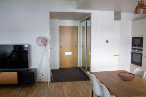 Apartment in Konepaja with private sauna and a large balcony