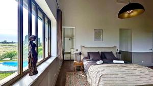 Maisons de vacances Chateau au milieu du vignoble avec piscine a 10 mn des plages : photos des chambres