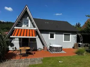 Behagliches Nurdachhaus im Ferienhausgebiet - Лангельсхайм