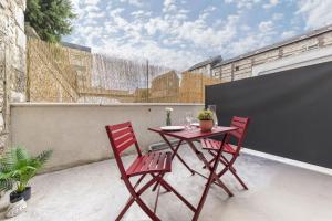 Appartements Le cocon rouennais - Terrasse - Climatisation - Gare : photos des chambres