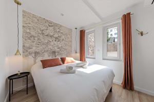Appartements Le cocon rouennais - Terrasse - Climatisation - Gare : photos des chambres